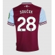 West Ham United Tomas Soucek #28 Replike Domaci Dres 2024-25 Kratak Rukav